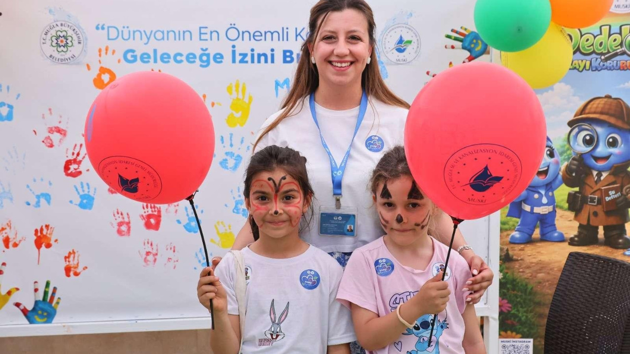 Bodrum'da Dünya Çevre Günü kutlamaları kapsamında düzenlenen etkinliklerden bir görüntü.