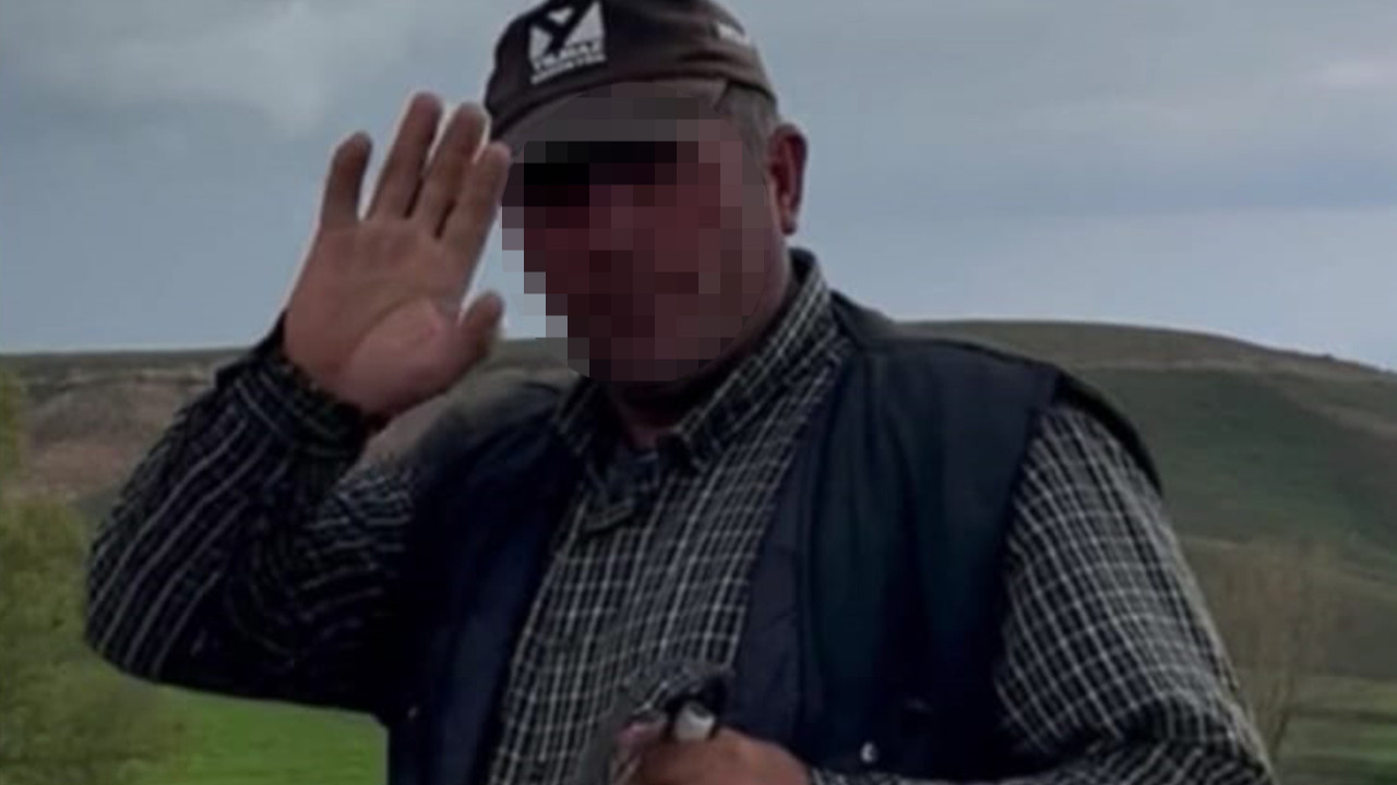 Sivas'ta hayvan otlatan bir çobanın üzerine yıldırım düşmesi sonucu hayatını kaybetmesiyle ilgili haber görseli.