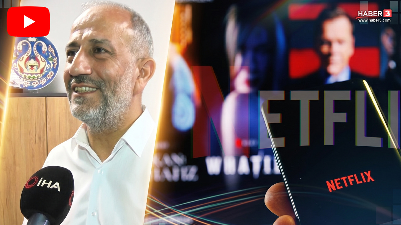 Netflix logosu ve bir matematik dersi not defteri