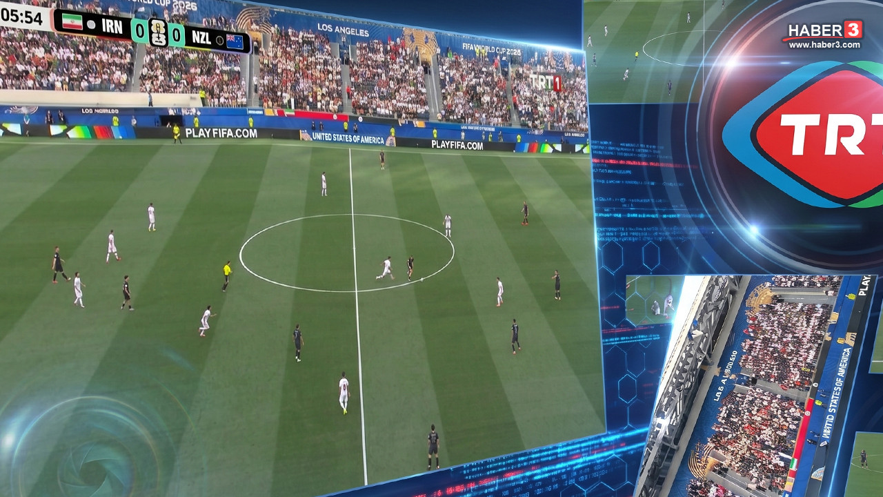 TRT logosu ve FIFA Dünya Kupası kupası görseli