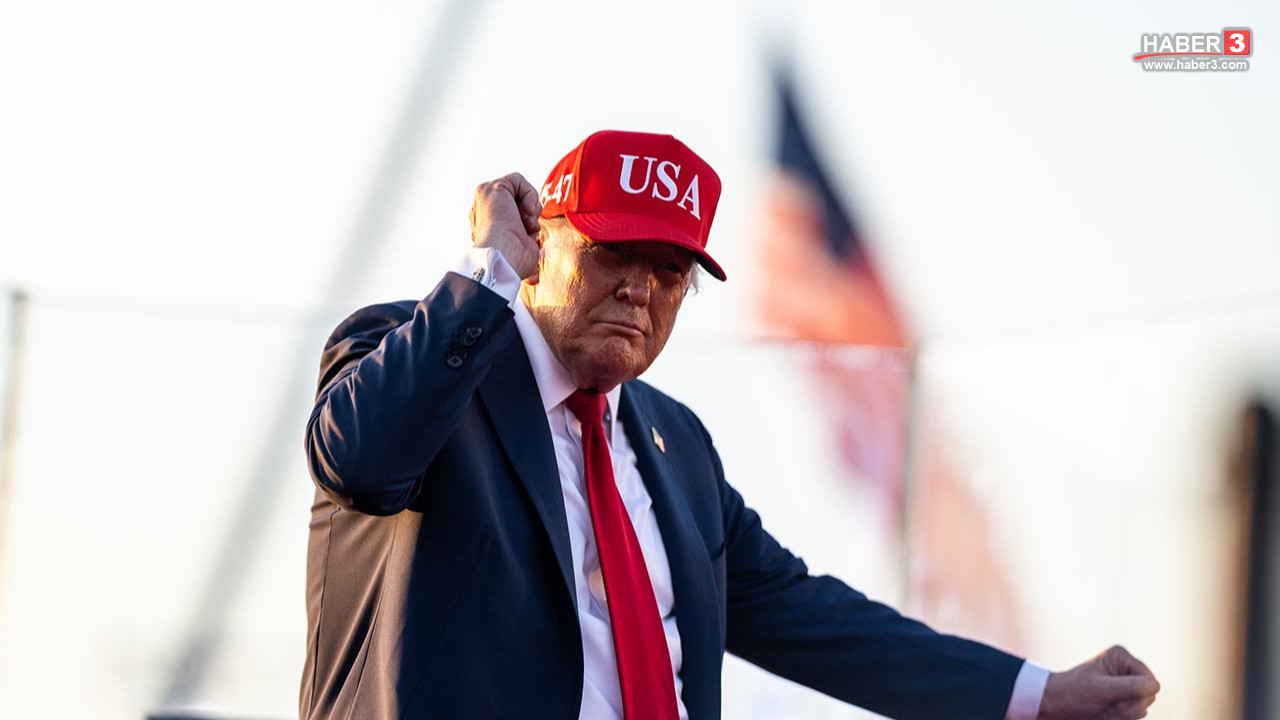 ABD Başkanı Donald Trump, G7 Zirvesi'nde açıklama yaparken.