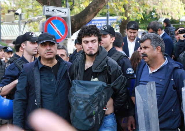 Ankara'da polis müdahalesi; gözaltılar var