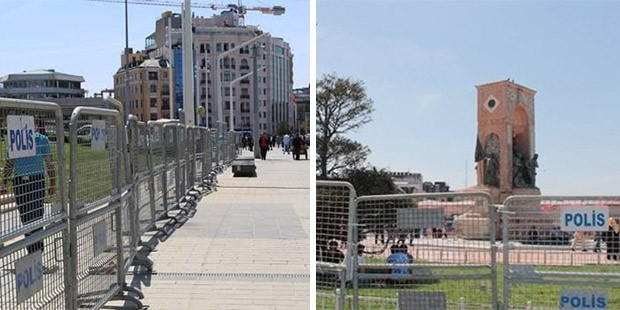 Taksim Meydanı yarına hazır 