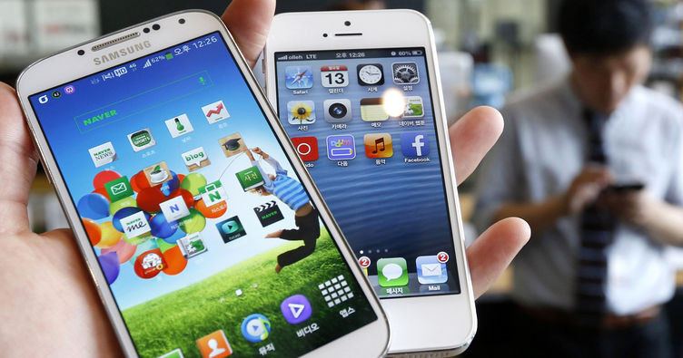 iPhone'ların artık yarısı Samsung