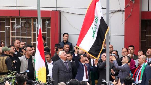 Barzani resti çekti: Bayrak kesinlikle inmeyecek