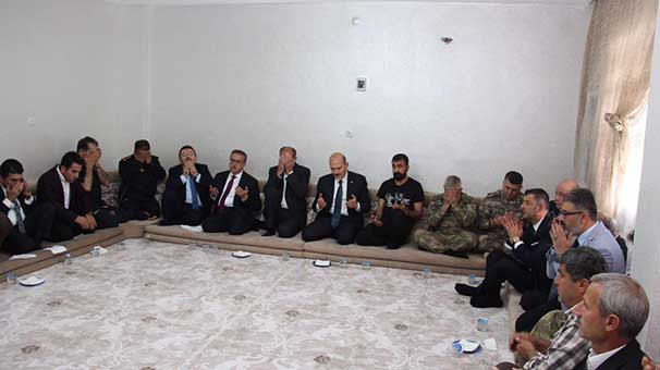 ''Panzer'' kazasında ölen çocukların ailesine taziye ziyareti