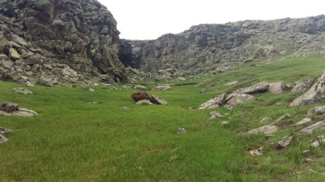 Ağrı’da şelale kurudu