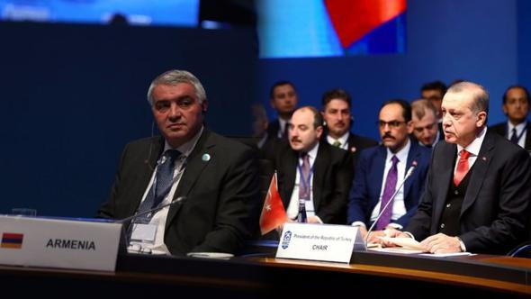 Erdoğan'dan Ermenistan temsilcisine sert sözler 