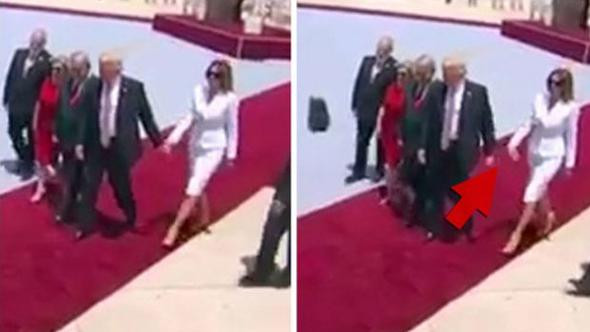 First Lady'den Trump'a tepki
