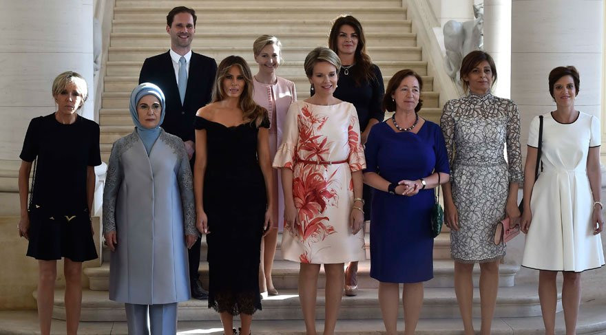 First Lady'ler arasında eşcinsel Başbakan eşi 