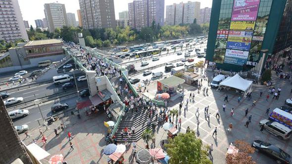 Şirinevler Meydanı'nı arılar bastı !