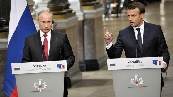 Fransa cumhurbaşkanından Putin'i kızdıracak sözler