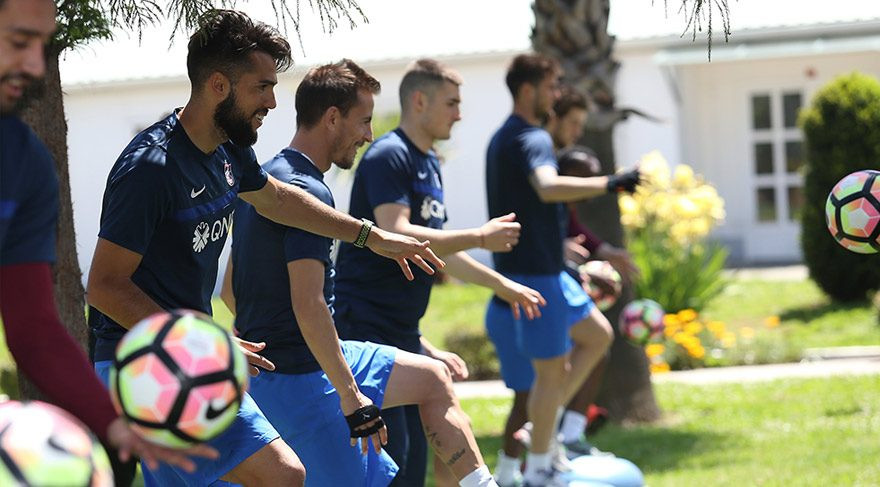 Trabzonspor kuvvet çalıştı