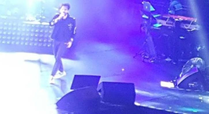 Kenan Doğulu konserde düştü