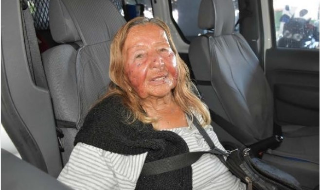 Marmaris'te 90 yaşındaki kadın gaspçının elinden böyle kurtuldu