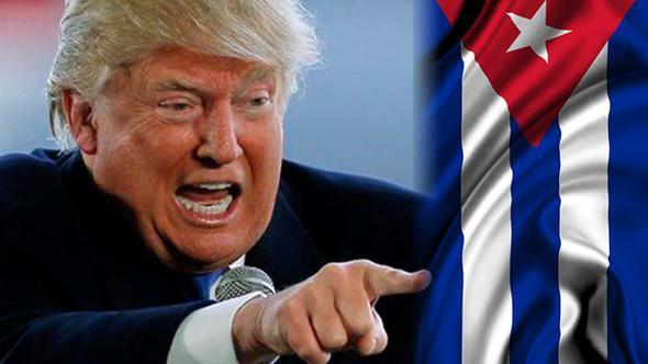 Trump'tan Küba için şok karar