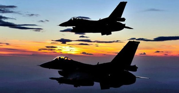 Helikoptere saldıran teröristler F-16'dan kaçamadı