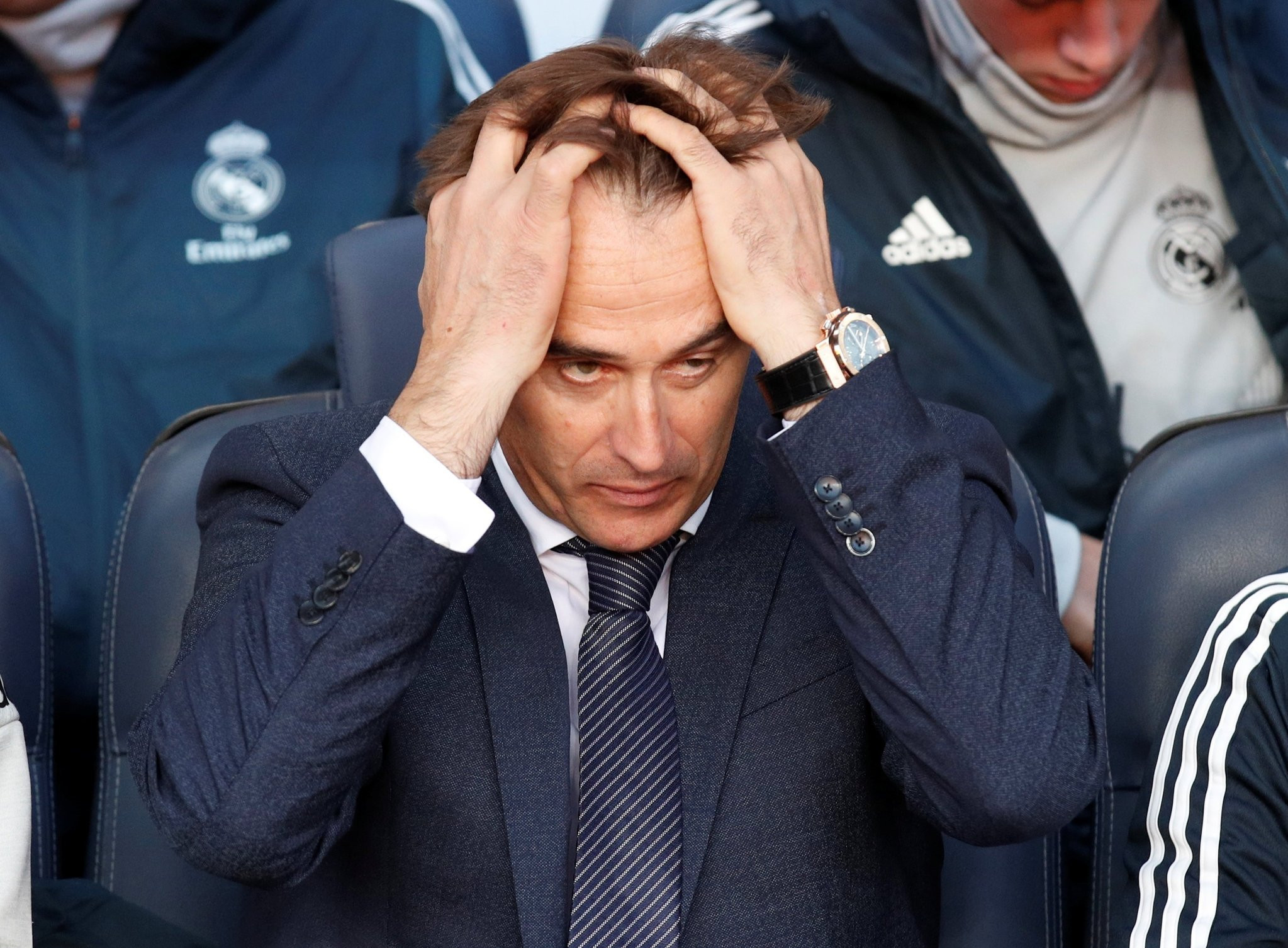 Bir hoca değişikliği de Real Madrid'de !