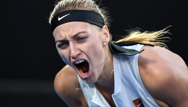 Petra Kvitova, Avustralya Açık'ta yarı finale yükseldi