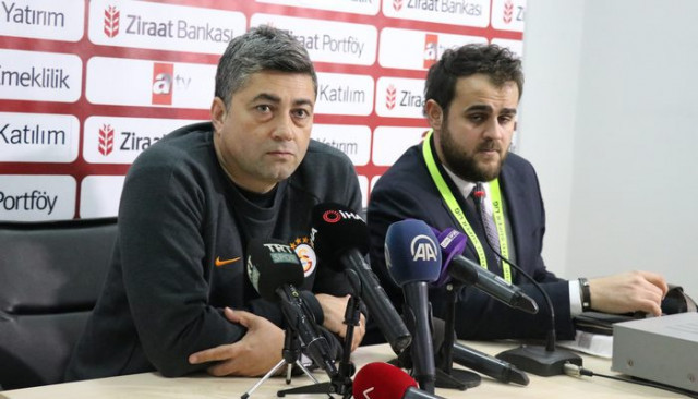 Galatasaray Yardımcı Antrenörü Levent Şahin'den forvet açıklaması