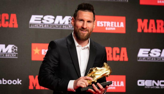 Lionel Messi 6. kez Altın Ayakkabı'nın sahibi oldu