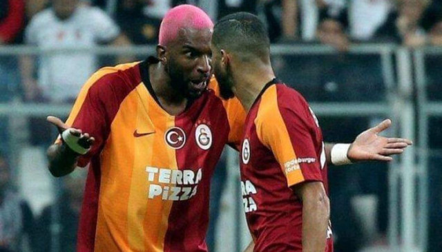 Beşiktaş - Galatasaray derbisinde Babel ile Belhanda tartıştı