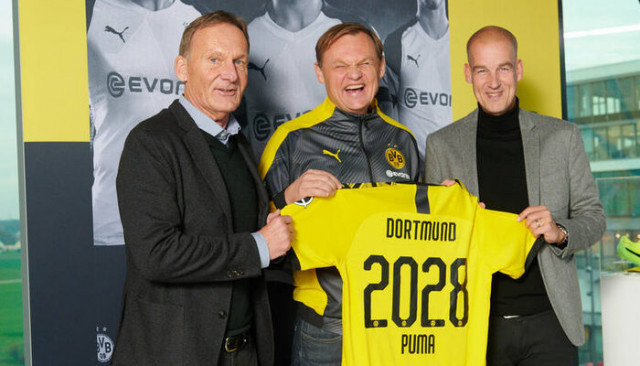 Borussia Dortmund, Puma ile 250 milyon Euro'luk sözleşme imzaladı