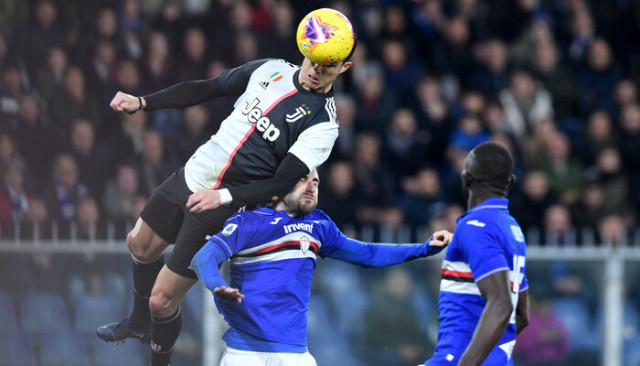 Ronaldo'dan Sampdoria'ya inanılmaz gol!