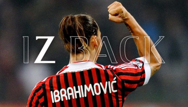 Zlatan Ibrahimovic yeniden Milan'da