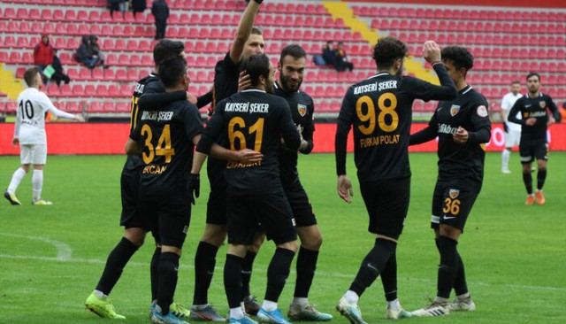 Kayserispor-Manisa maç sonucu: 3-2