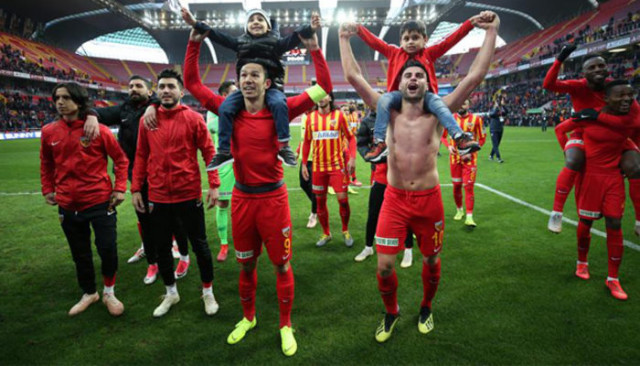 Kayserispor'un Süper Lig'de bileği bükülmüyor