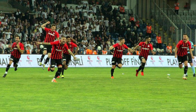 Süper Lig'e çıkan son takım Gazişehir Gaziantep oldu