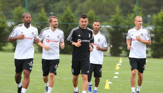 Beşiktaş'ta Ricardo Quaresma takımla birlikte çalıştı