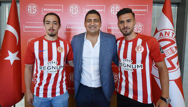 Antalyaspor Harun Kavaklıdere ve Ufuk Karagümrük ile sözleşme imzaladı