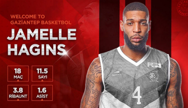 Jamelle Hagins Gaziantep Basketbol'da