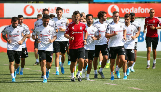 Beşiktaş'ta Çaykur Rizespor maçı hazırlıkları sürüyor