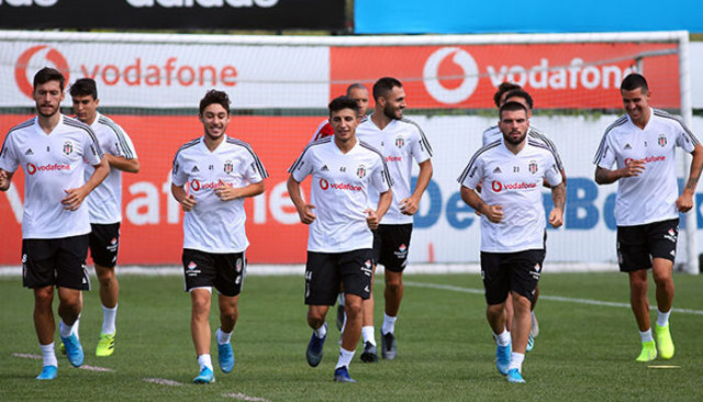 Beşiktaş, Gazişehir Gaziantep maçının hazırlıklarını sürdürdü