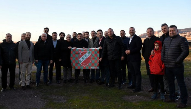 Karşıyaka'nın tesis hamlesine Hamza Dağ desteği