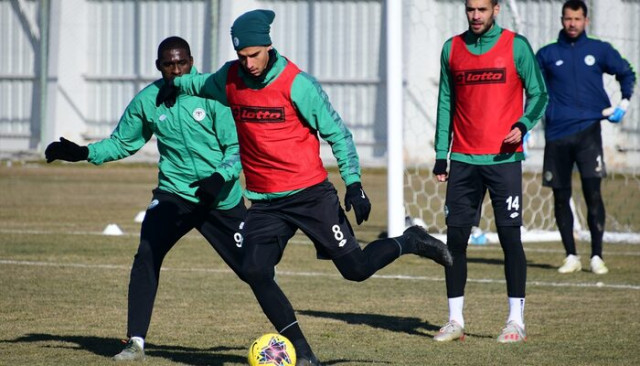Konyaspor'da Galatasaray maçı hazırlıkları