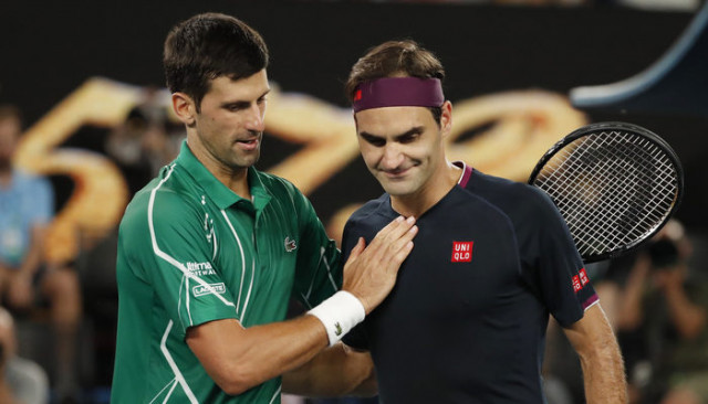Avustralya Açık'ta Roger Federer'i yenen Novak Djokovic ilk finalist oldu