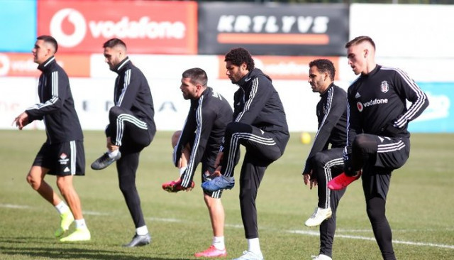 Beşiktaş, Çaykur Rizespor maçı hazırlıklarını tamamladı