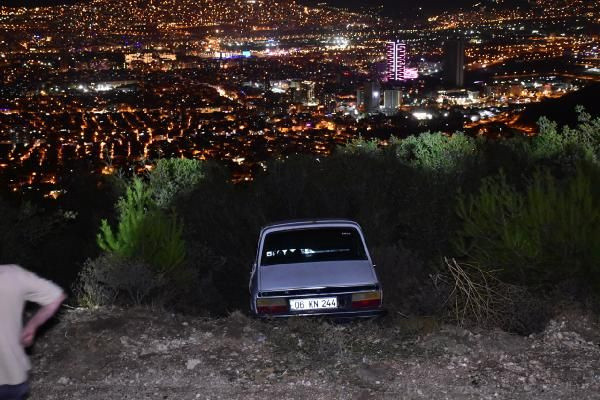 Otomobilini uçuruma süren kişi için arama-kurtarma çalışması başlatıldı