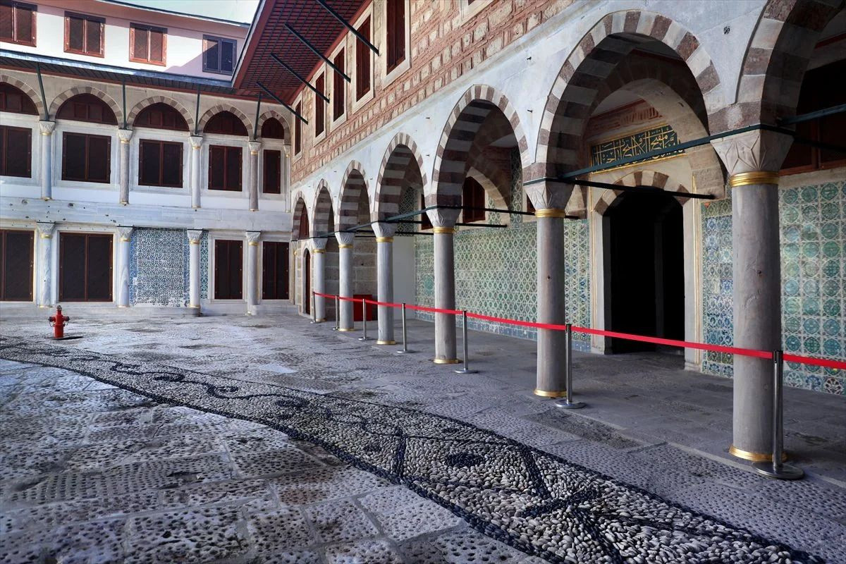 Topkapı Sarayı'nda çalışmalar sona erdi!
