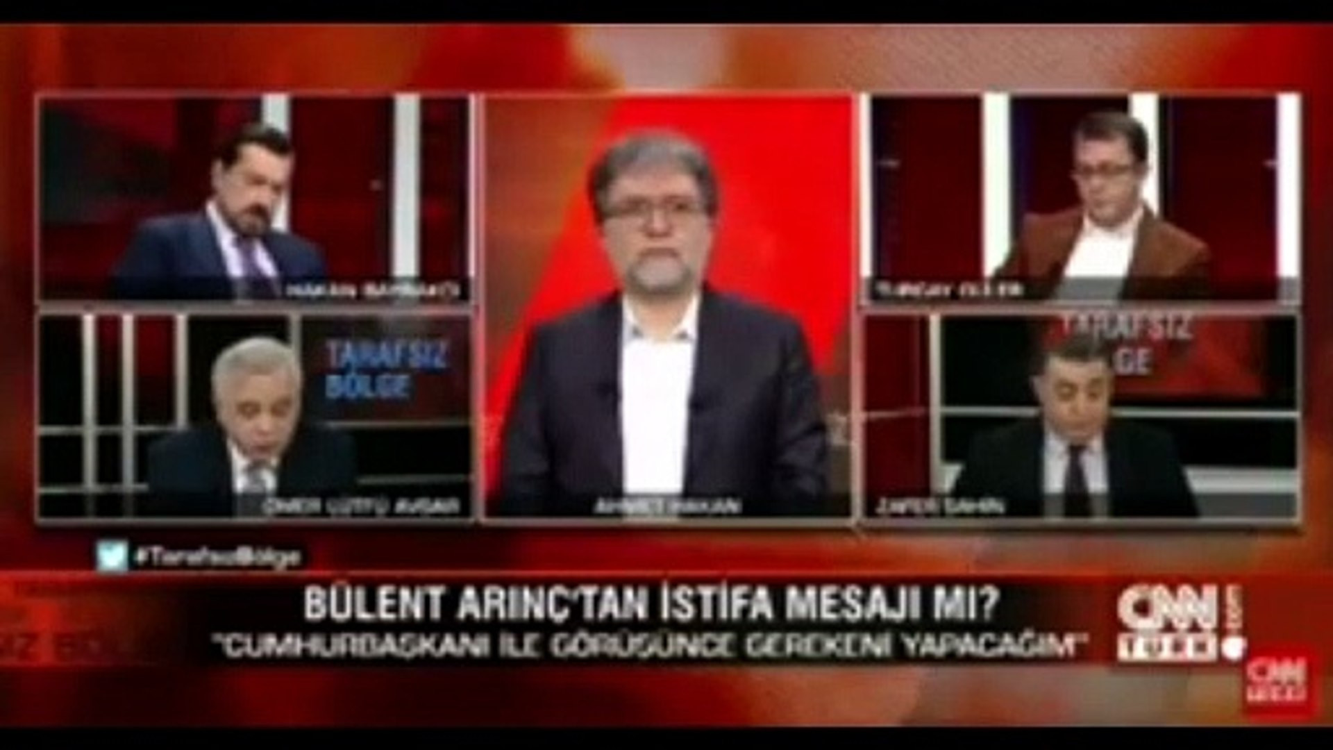 CNN Türk canlı yayınında skandal!