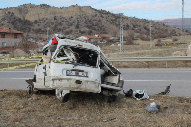 Kastamonu'da korkunç kaza: 2 ölü, 2 yaralı