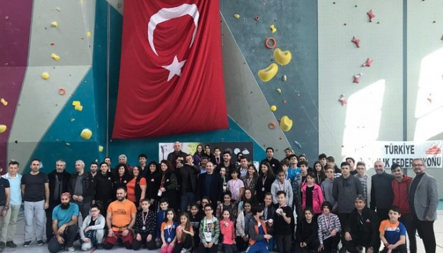 Spor Tırmanış 4. Bölge Şampiyonası tamamlandı