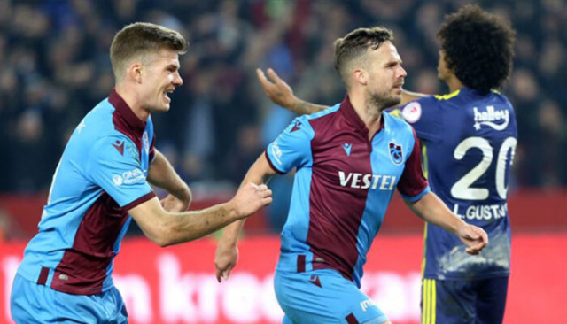 Trabzonspor büyük maçlarda durdurulamıyor