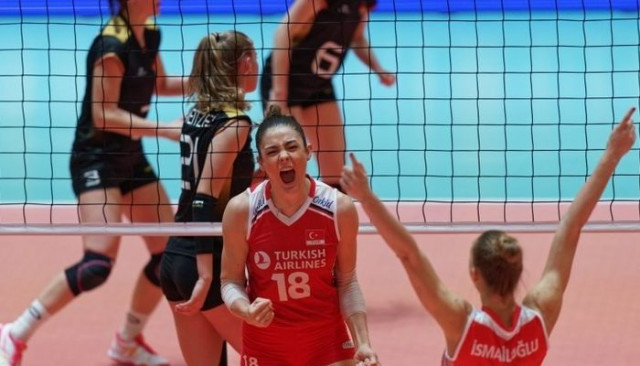 Filenin Sultanları: Türkiye A Milli Kadın Voleybol Takımı, Almanya'yı 3-0 yenerek Olimpiyat vizesi aldı
