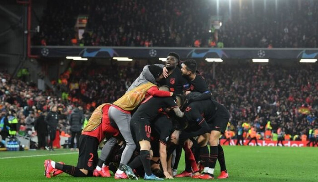 Atletico Madrid, Liverpool'u eleyerek Şampiyonlar Ligi'nde çeyrek finale kaldı