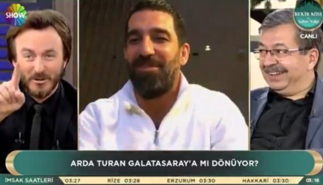 Arda Turan'dan sahur programında Galatasaray açıklaması
